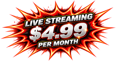 Live Streaming Only - $4.99 Per Month